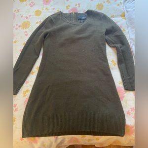 Cynthia Rowley 100% merino wool sweater dress